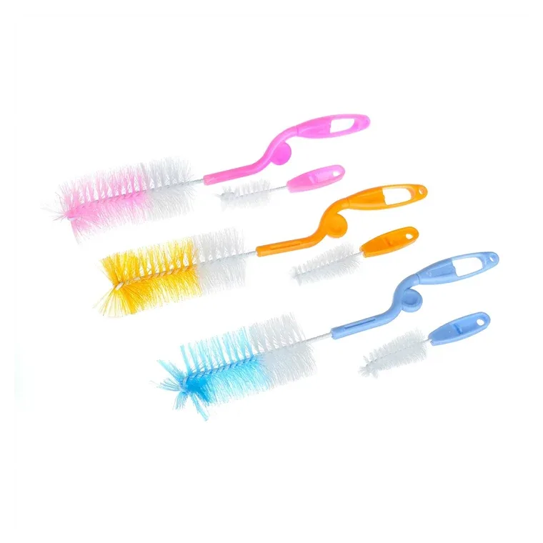 Insert 360° two-color brush card package, listed in pink, blue, yellow