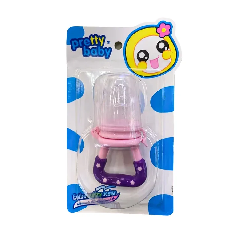 Baby Fruit Pacifier, listed in pink, blue