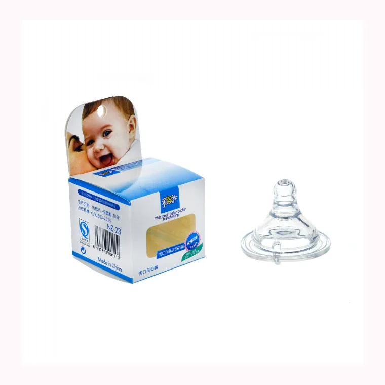 Wide neck Breast Milk Real Sense Nipple (13.8g), listed in as photo