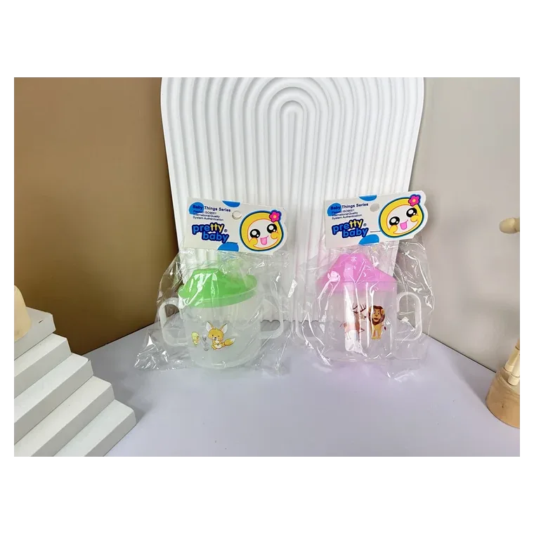 Cheap water cup, listed in pink, blue, green