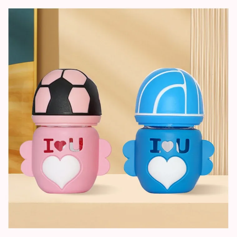 120ml baby bottle glass, listed in Pink,blue