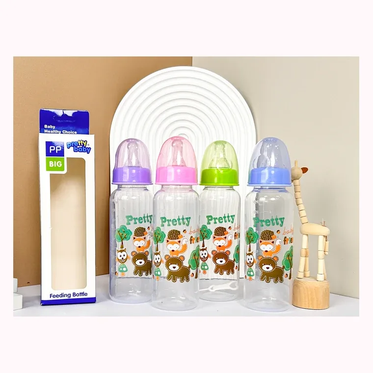 250ml Straight Bottle(PP material), listed in Pink,  Blue,  Green,  Purple