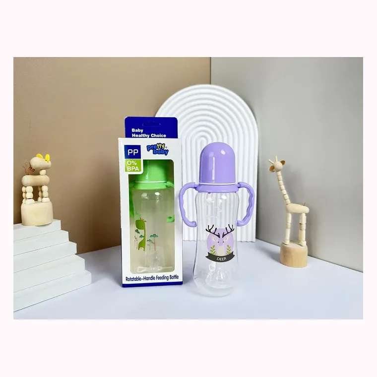 250mL curved fixed handle large bottle no straw, listed in Pink,  Blue,  Green,  Purple
