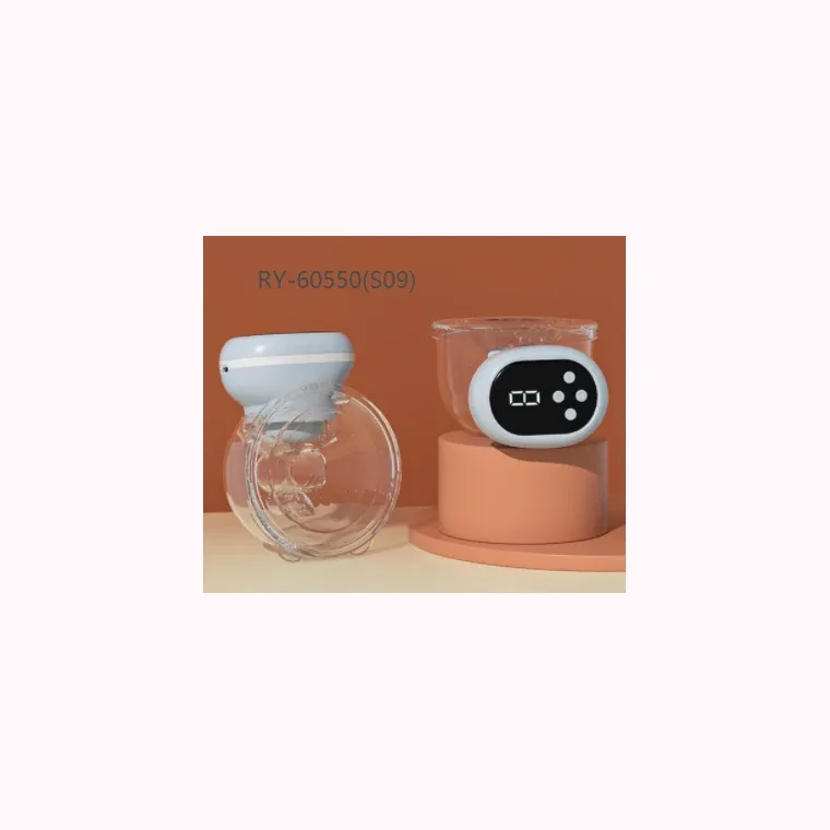 Wearable Breast Pump-English, listed in Apricot, light green